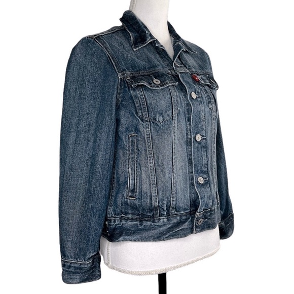 Levi Strauss Denim Jean Jacket - Picture 3 of 10